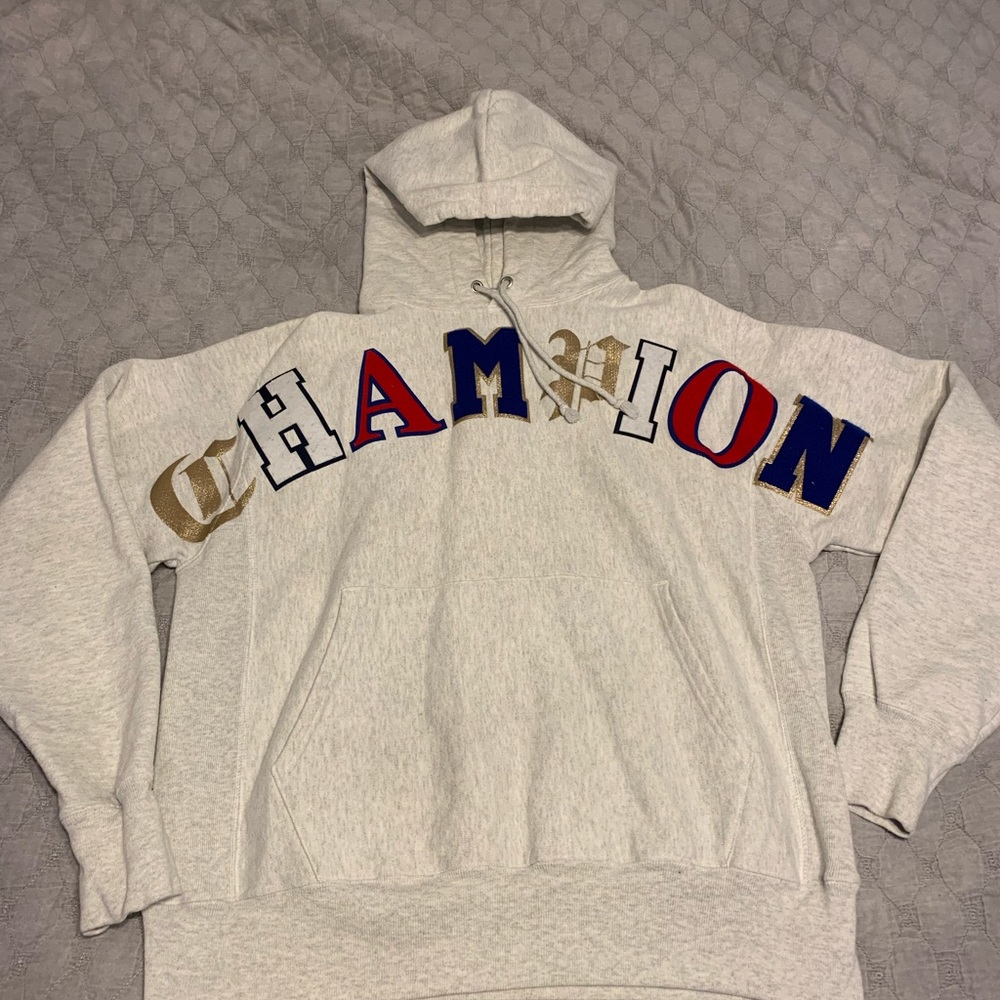 Champion brand hoodie. Men’s size medium